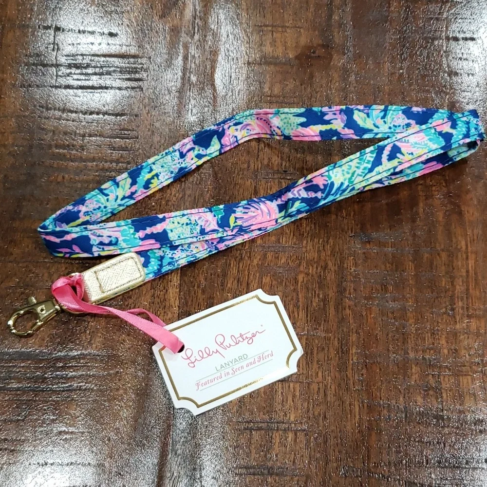 Lilly Pulitzer lanyard NWT